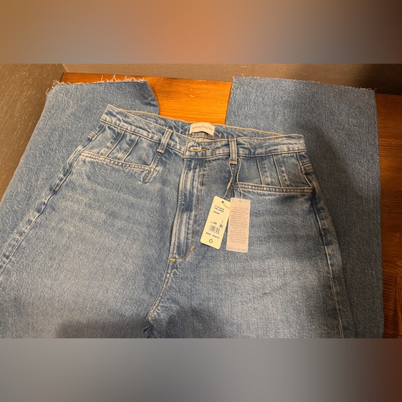 Favorite Daughter The Jordie Super High Rise Wide Leg. Color: Crosby, sz 29 NWT - Picture 9 of 13